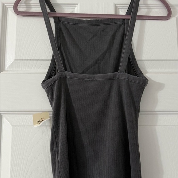 NWT FREE PEOPLE Intimately Ribbed Tank Top Gray Small - Picture 3 of 5